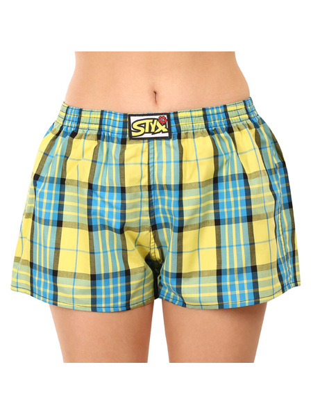 Styx Damen-Slip Styx klassisches Gummiband mehrfarbig