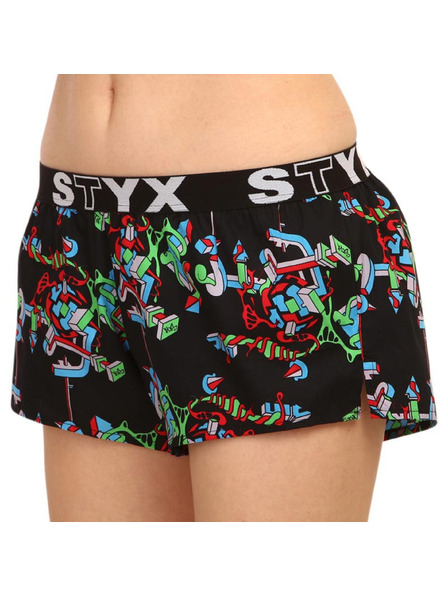 Styx Damen-Boxershorts Styx art Sportgummi strukture