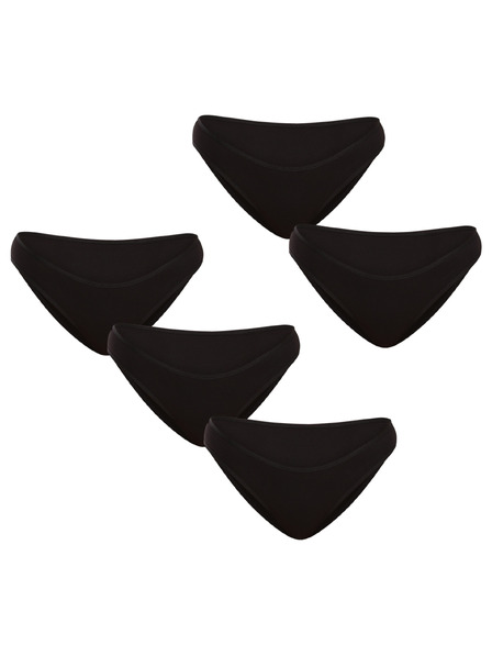 Nedeto Fünfer-Set - Damen Nedeto Schwarz Höschen