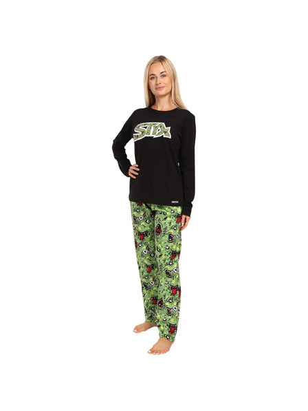 Styx Damen-Pyjama Styx Zombie