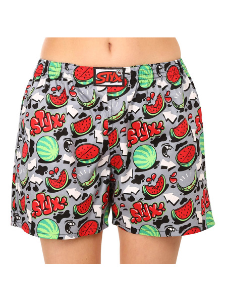 Styx Damen-Schlaf-Boxershorts Styx Melonen