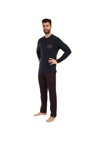 Nedeto Herren-Pyjama Nedeto mehrfarbig