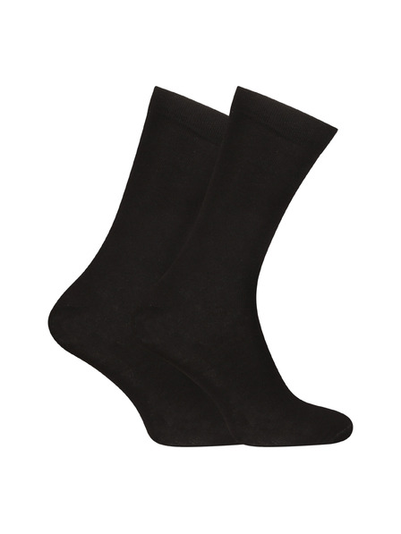 Nedeto 10er-Set - Nedeto hohe Bambus-Socken schwarz