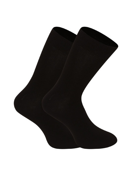 Nedeto 10er-Set - Nedeto hohe Bambus-Socken schwarz