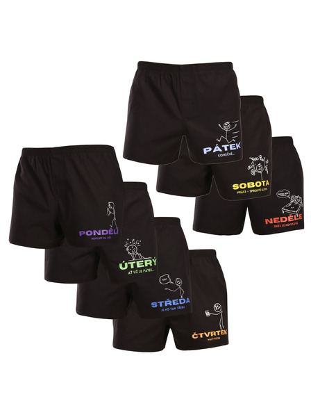Nedeto 7er-Set - Herren-Boxershorts Nedeto Week 1