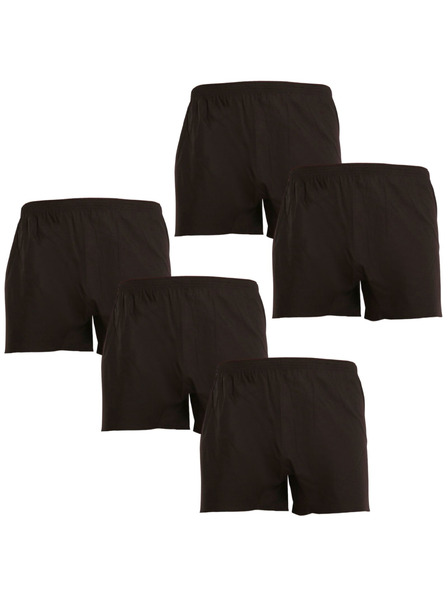 Nedeto Set fünf - Herren-Boxershorts Nedeto schwarz
