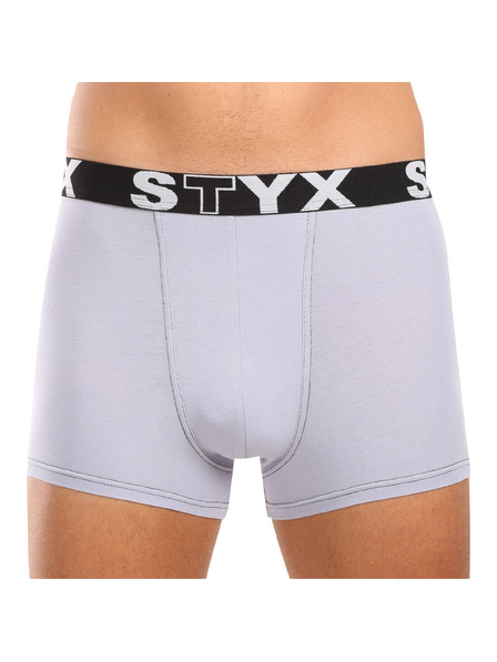 Styx Dreierset - Herren Boxershorts Styx sports elastisch grau