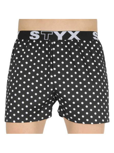 Styx Herrenlong Styx art Sportgummibund Punkte