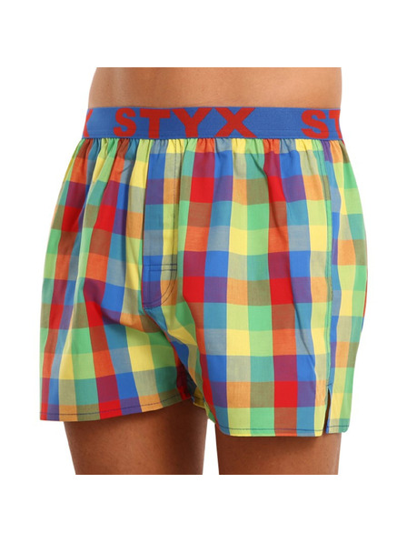 Styx Herren Styx Sport-Gummi-Shorts Multicolour