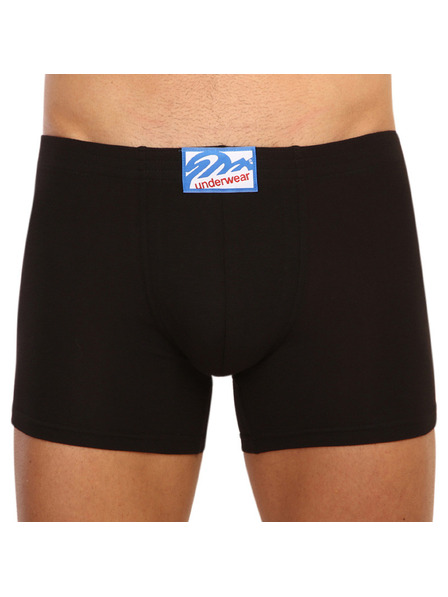 Styx Herrenboxershorts Styx long klassischer Gummibund schwarz