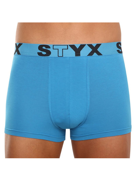 Styx Styx Herren-Boxershorts Sport elastisch hellblau