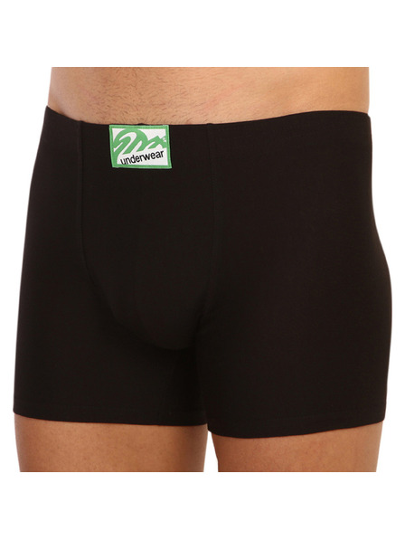 Styx Herrenboxershorts Styx long klassischer Gummibund schwarz