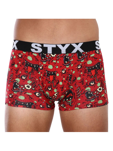Styx Herren Boxershorts Styx art Sportgummiband Zombie