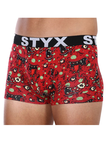Styx Herren Boxershorts Styx art Sportgummiband Zombie