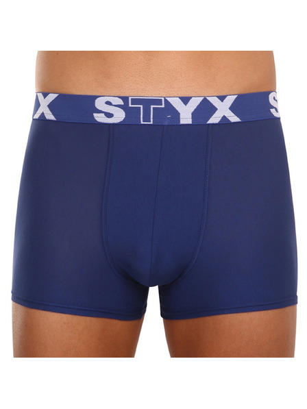 Styx Herren Boxershorts Styx Sportgummiband dunkelblau