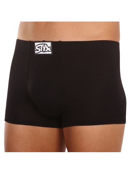 Styx Herren Boxershorts Styx klassisches Gummiband schwarz