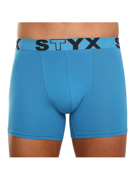 Styx Dreier-Set - Herren Boxershorts Styx lang sportlich elastisch mehrfarbig