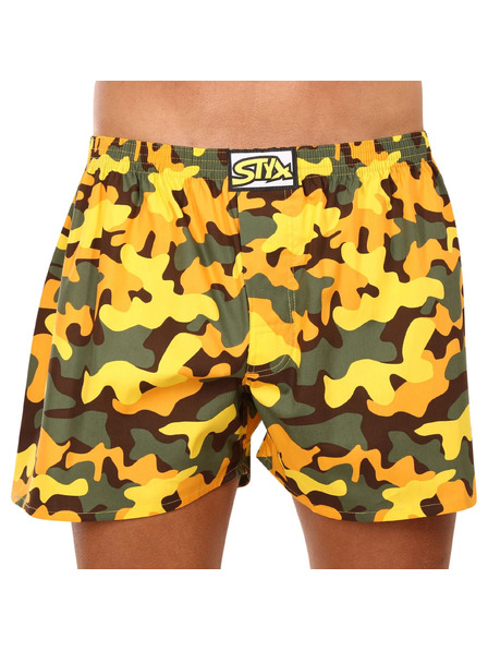 Styx Dreierpack - Herrenshorts Styx art klassisches Gummi mehrfarbig