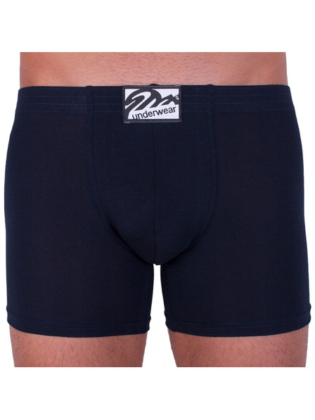 Styx Herren Boxershorts Styx long klassisches Gummiband dunkelblau