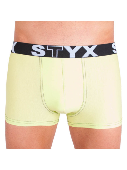 Styx Herren Boxershorts Styx Sportgummiband Übergröße grünlich