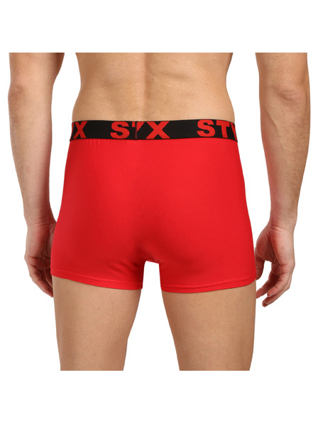 Styx Herren Boxershorts Styx Sportgummiband rot