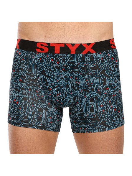 Styx Herren Styx lange Kunst-Sport-Gummi-Doodle-Boxershorts (U1256/2)