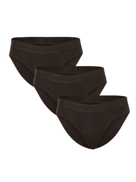 Nedeto Dreierpack - Herren Slip Nedeto schwarz