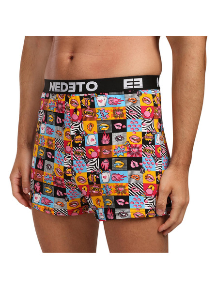Nedeto 2er-Set - Herren-Boxershorts Nedeto mehrfarbig