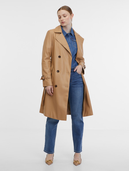 Orsay Beigefarbener Damen-Trenchcoat ORSAY