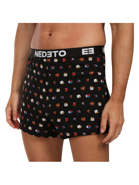 Nedeto Vierpack - Herrenboxershorts Nedeto mehrfarbig