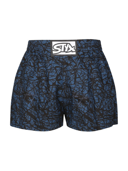 Styx Set aus drei - Kinder-Boxershorts Styx art klassisches Gummiband mehrfarbig