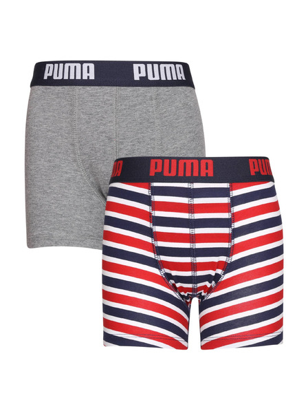 Puma Set aus zwei - Jungen-Boxershorts Puma mehrfarbig