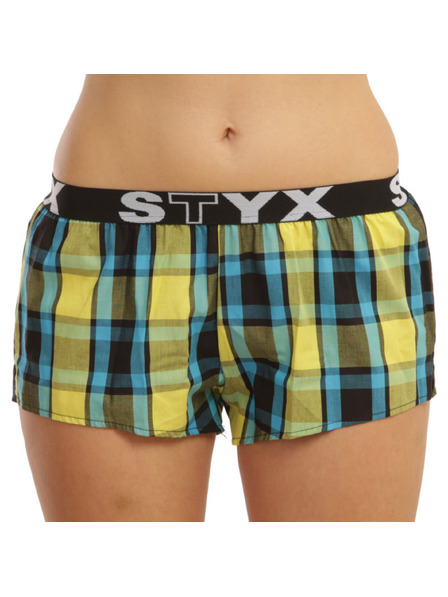 Styx Damen-Boxershorts Styx Sportgummi mehrfarbig