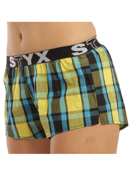 Styx Damen-Boxershorts Styx Sportgummi mehrfarbig