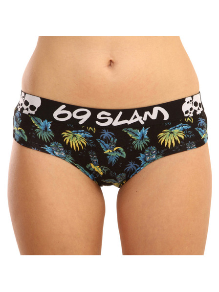 69slam Damenhose 69SLAM Bambus Tiki Gesicht