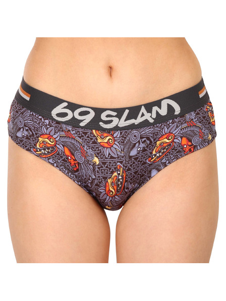 69slam Damen-Slip 69SLAM mayan head luna