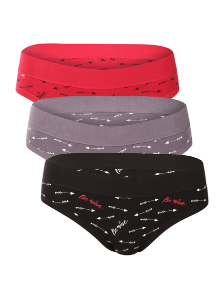andrie Dreier-Set - Damen-Slip Andrie Valentín mehrfarbig
