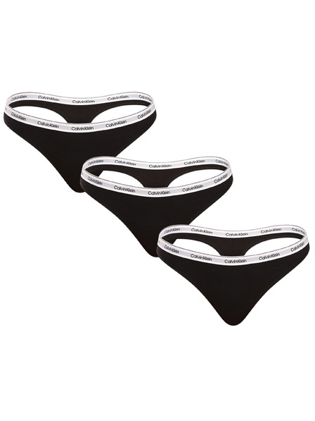 Calvin Klein Dreier-Set - Damen-Tanga Calvin Klein schwarz