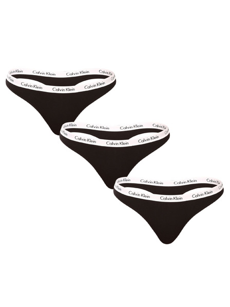 Calvin Klein Dreierpack - Damentanga Calvin Klein schwarz