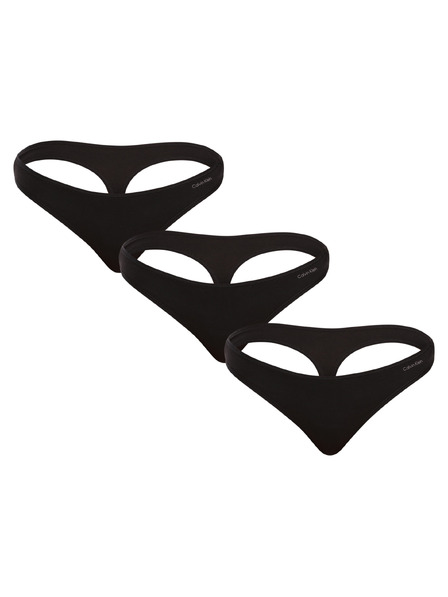 Calvin Klein Dreierpack - Damentanga Calvin Klein schwarz