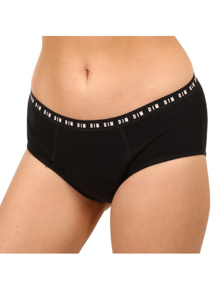 DIM DIM Damenhöschen Menstruations Schwarz