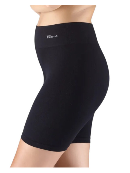 Gina Damen-Nahtlose Boxershorts Gina Bambus schwarz