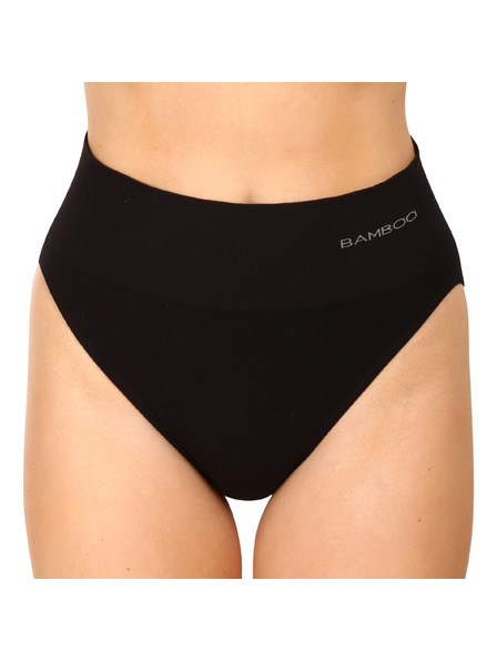 Gina Damen-Slip Gina Bambus schwarz