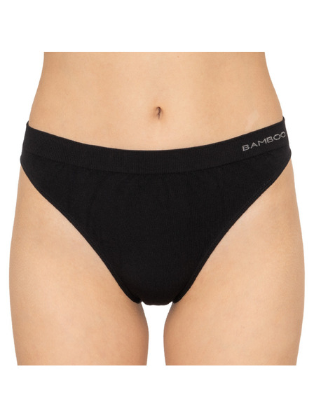 Gina Damen-Bambus-Slip Gina schwarz