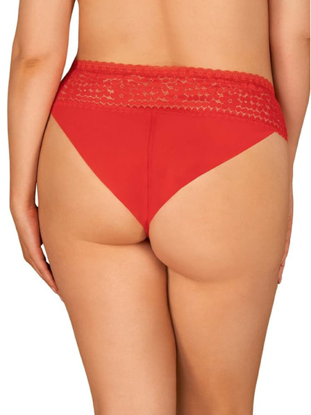 Obsessive Damen Slip Obsessive Übergröße rot