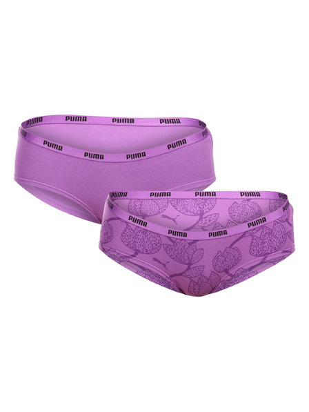 Puma Set aus zwei - Damen Slip Puma violett