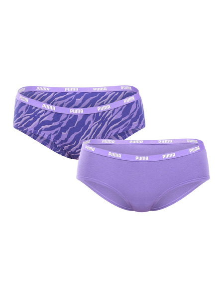 Puma Set aus zwei - Damen Slip Puma violett