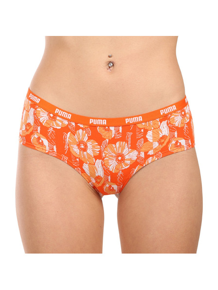 Puma 2er Set - Damen Slip Puma orange