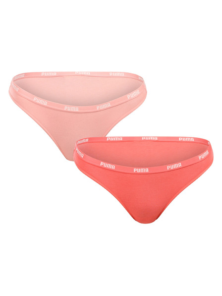 Puma 2er Set - Damen Slip Puma rosa