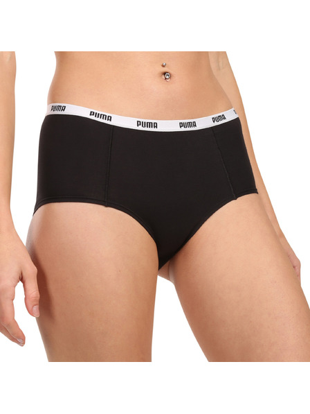 Puma 6er Set - Damen Slip Puma schwarz